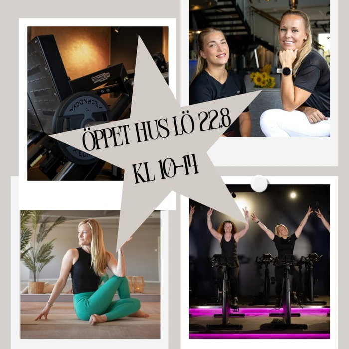 Save the date! ✨ 

Lördagen den 22.8 kl 10-14 har vi öppet hus på Träningsverket! Kom och testa vårt utbud, vi bjuder på gratis träning under våra öppettider - gäller både gym och gruppträning (program kommer inom kort), tävlingar, tilltugg och riktiga pangerbjudanden som du inte vill missa! 🤩 

Spara datumet i kalendern och håll utkik - mer info kommer inom kort! 🤩