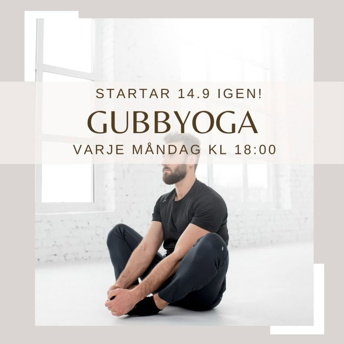 Gubbyogan är tillbaka – och den här gången kör vi hela höstterminen! 🍁
Måndagen den 14 september drar vi igång igen, och vi ser fram emot att välkomna både nya och återkommande deltagare.🩶
Måndagar kl. 18.00–18.45 med Inese.
Gubbyoga är en yogaklass särskilt anpassad för män, där fokus ligger på att förbättra rörlighet i en avslappnad och prestigelös miljö. Du behöver inte vara vig eller ha tidigare erfarenhet – klassen passar alla! Här får du möjlighet att slappna av och mjuka upp kroppen.
Du behöver inte vara medlem för att delta – alla är varmt välkomna!
Drop-in: endast 10 € per gång.
Ta chansen att investera i din rörlighet och hälsa i höst. Vi ses på yogamattan!