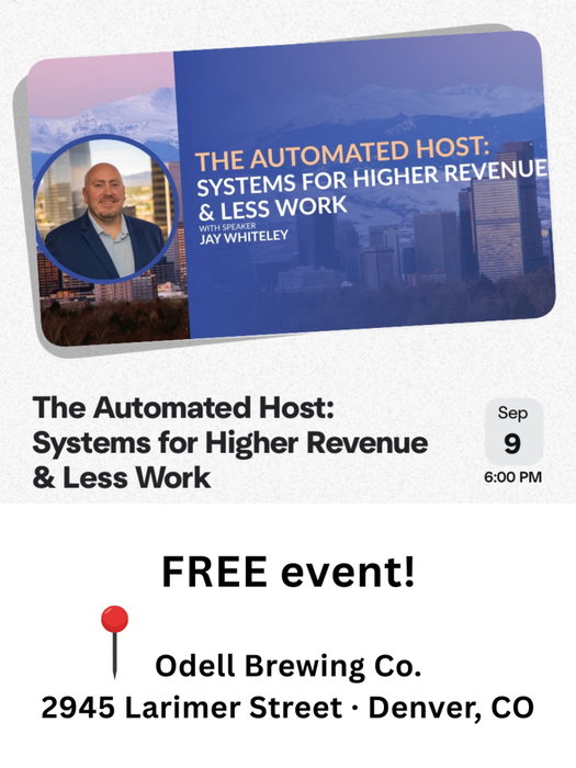 September is all about systems!! 🥳

Most people think the difference between an average short-term rental and a great one is the property. Usually it’s the operating system behind it. That’s true whe
