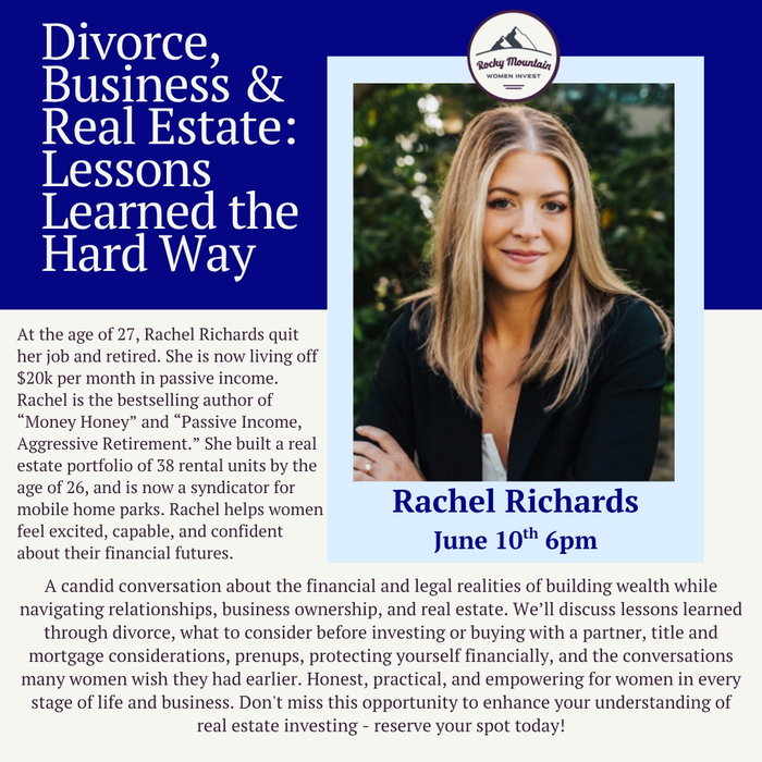 Join us next week! Did you know our meet ups our currently the 2nd Wednesday of every month at Odell’s!

At the age of 27, @moneyhoneyrachel quit her job and retired. She is now living off $20k per mo