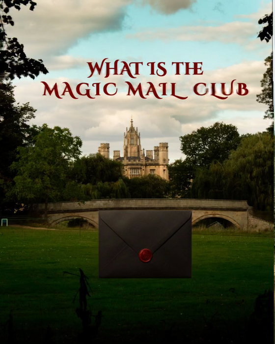 A little magic, delivered to your mailbox.

The Magic Mail Club is a monthly letter subscription filled with fantasy, il