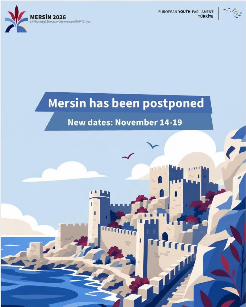 🚨Mersin 2026 has been postponed.

The 32nd National Selection Conference of EYP