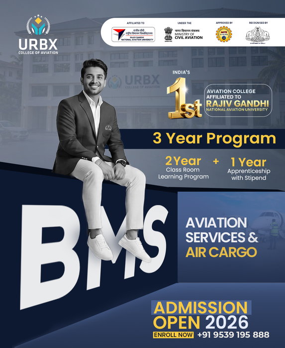 🎓 Admissions Open – BMS Aviation Services & Air Cargo

Turn your passion for av