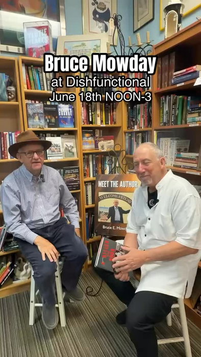 Meet the Author this week at Dishfunctional!

Join us on Thursday, June 18, from 12–3 PM for a live book signing with award-winning author, reporter, and historian Bruce Mowday.

It’s a great opportunity to meet the author, discover fascinating local history, and enjoy 30% off all books in the store for one day only 📖

We hope to see you there!

Dishfunctional
225 Lancaster Ave
Malvern, PA

Monday–Saturday 10–6
Sunday 11–3