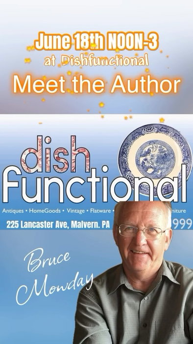 You’re invited: Join us today at noon for a live book signing with award-winning author, reporter, and historian Bruce Mowday.

Discover fascinating local history, meet the author, and enjoy 30% off all books in the store today only.

Stop in. Meet the author. Find your next favorite book.

Dishfunctional
225 Lancaster Ave
Malvern, PA

Monday–Saturday 10–6
Sunday 11–3