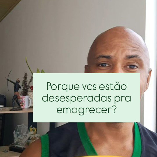 O emagrecimento não é e não deve ser um processo acelerado, a internet vende hoje o extremo: Tem que ser rápido e muito,