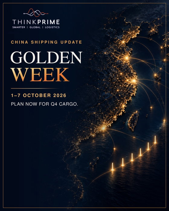 CHINA SHIPPING UPDATE | GOLDEN WEEK 2026