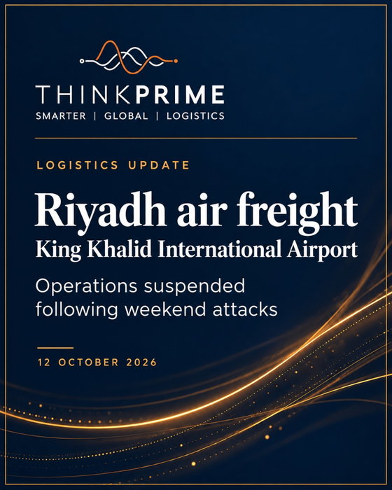RIYADH AIR FREIGHT UPDATE