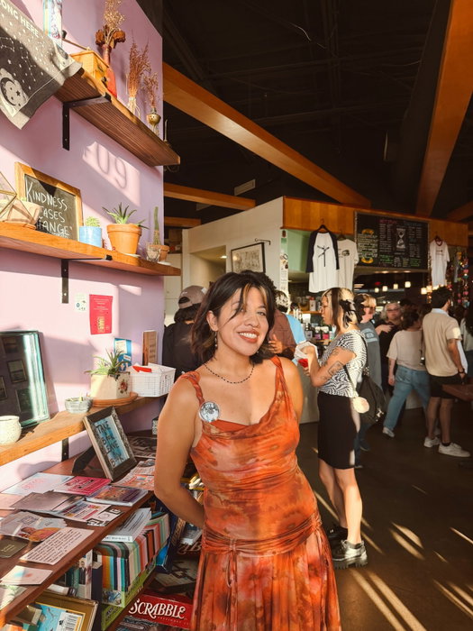 I showed up to a PACKED house at @epochcoffee! Congratulations @wip.atx @kamerakass on a beautiful womxn’s photography s