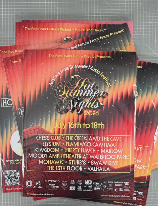 Grateful for another year with the Red River cultural district presenting “Hot Summer Nights”! We had an amazing weekend