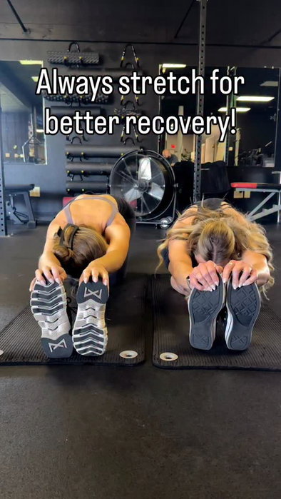 Again, ladies and gentlemen, don't skip the stretching! It's one of the keys to staying healthy,…