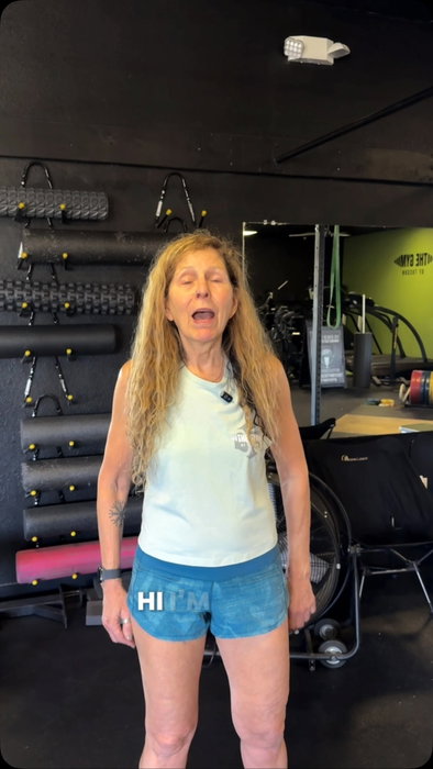 The proof is in the pudding! Linda showing us that if she can do it anyone can! Our Olympic Lifting…