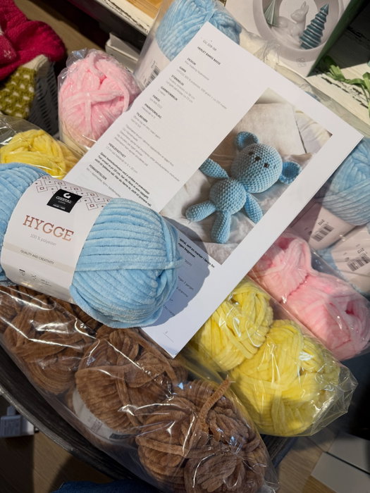 Nytt inne nå, super mykt og fint til bamsestrikk 🧸