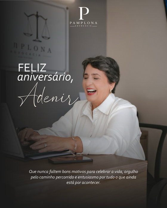 Adenir, que seu aniversário seja tão especial quanto o carinho que temos por você! 😍

Desejamos muita saúde, alegrias e