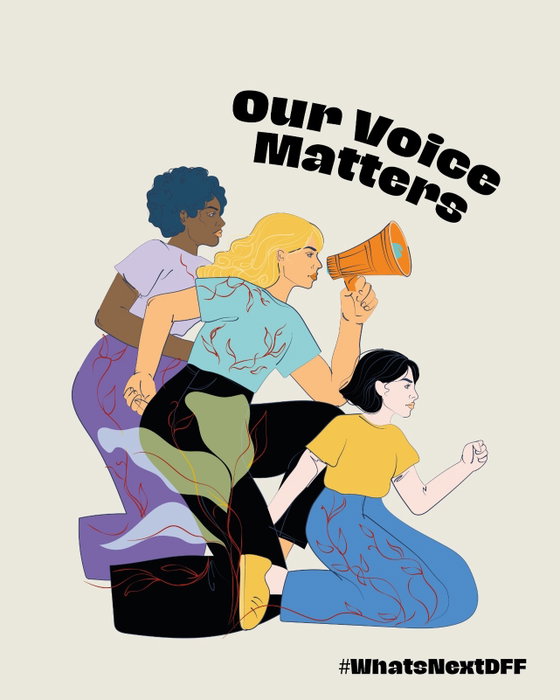 Through partnerships with local movements, DFF has helped create safe spaces for expression and change. Which issues des