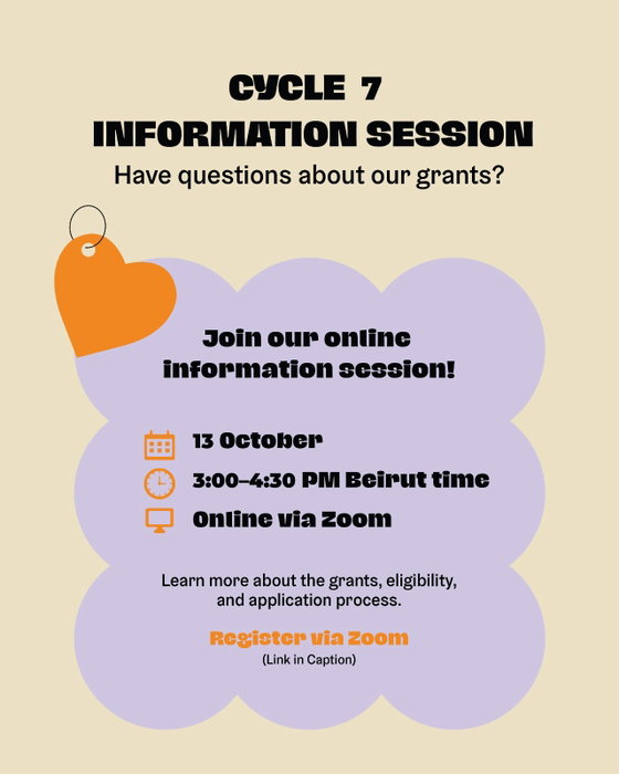 Thinking of applying to Doria Feminist Fund’s Cycle 7?
Join our online information session to learn more about the three