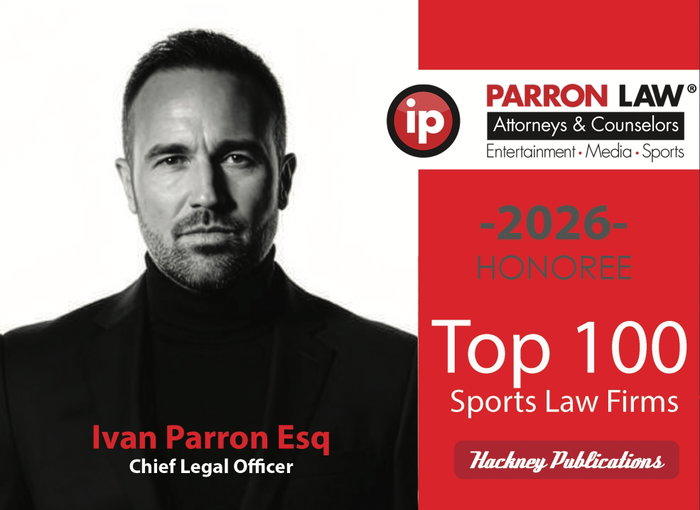 Top 100 Sports Lawyer Ivan Parron @ivanesq