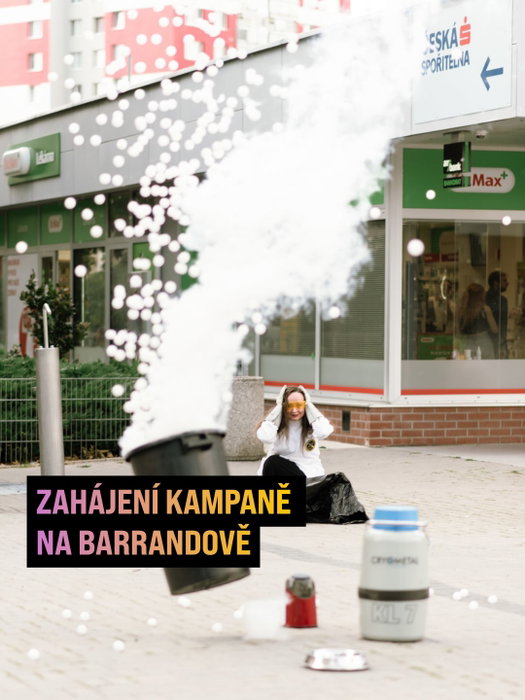 Zahájení kampaně jako dětské odpoledne na Barrandově?