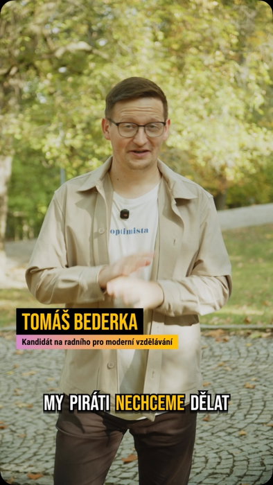 Bez toho, abychom řešili zahlcenost ředitelů a ředitelek, reformu neuděláme. Takže krok 1 v reformě je právě tady. 💜
