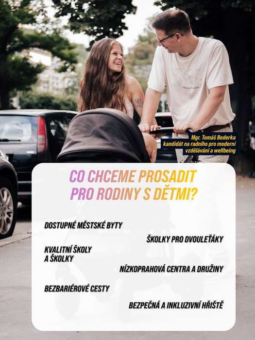 Šest věcí, které chceme prosadit pro rodiny s dětmi. 👶