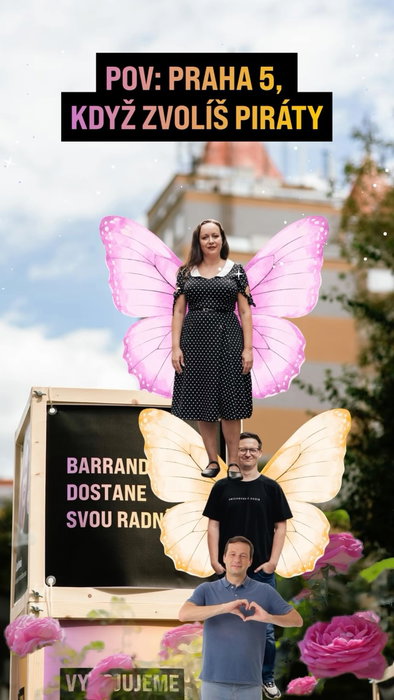 🦋 Motýle už nejsou jen Babišovy. Ti naši ale vědí, jak letět správným směrem!