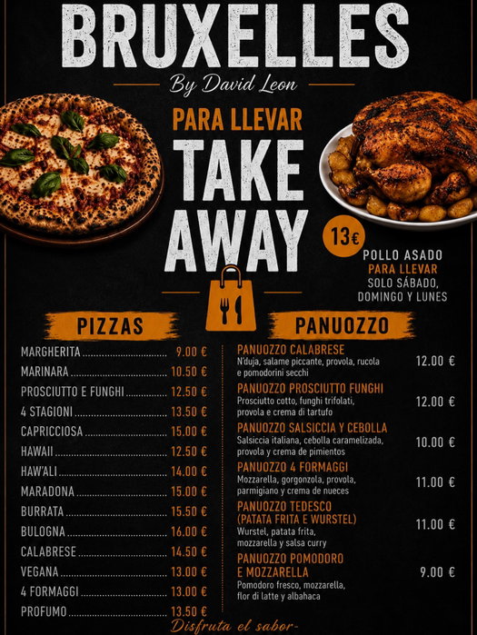 Disfruta el mejor sabor donde tú quieras, de 12h a 22h todos los días.