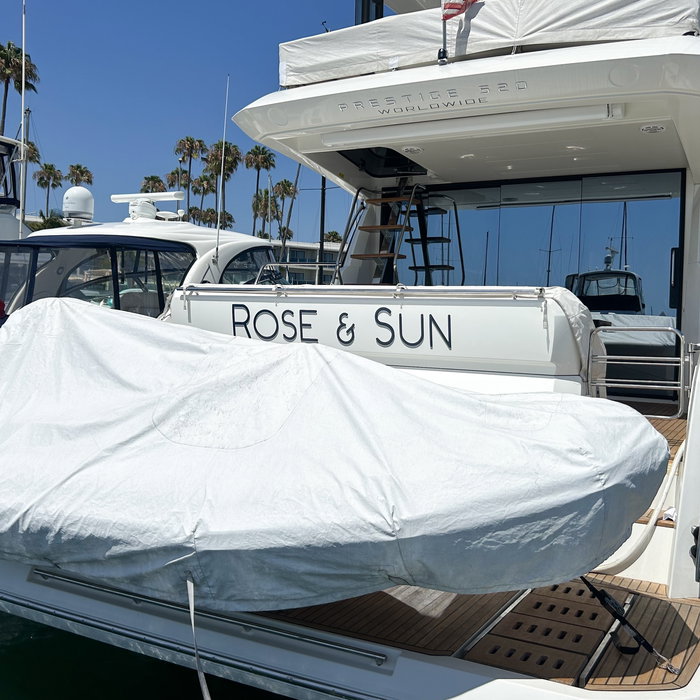 Yacht signage project