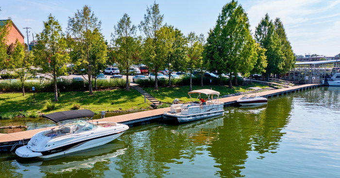 More than just a place to tie up. ⚓🌊

From wet slips and jet ski slips to boat rentals, waterfront dining at Sam's Sports Grill, and a convenient fuel dock, Blue Turtle Bay Marina is your home base for making the most of every day on Old Hickory Lake.