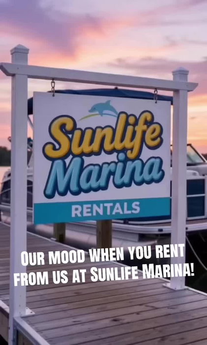 Instagram post from the marina