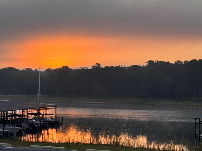 Beautiful sunrise this morning!