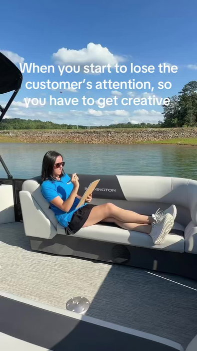Instagram post from the marina