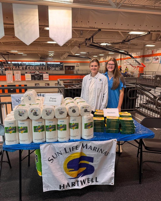 This morning, we assisted with the school supply giveaway at Hart County Charter System! Thank you to the organizers of the event. We wish everyone a happy and successful school year!
