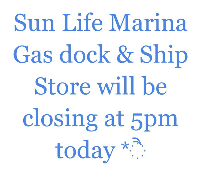 Instagram post from the marina
