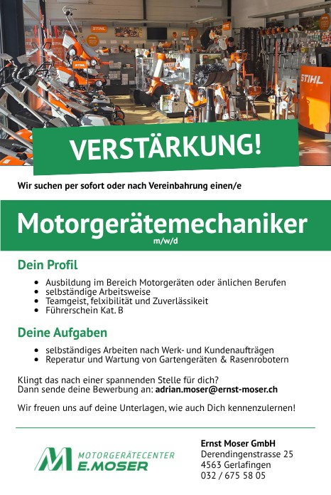 Wir suchen Verstärkung für unser Team! 🤝 Hast du eine Leidenschaft für Technik und Lust auf eine neue Herausforderung?