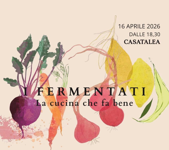 Prenotatevi alla serata per scoprire insieme, gomito a gomito in cucina, le mille sfaccettature dei fermentati che da millenni ci sostengono e regalano quel pizzico di gusto in più alla nostra vita…… 