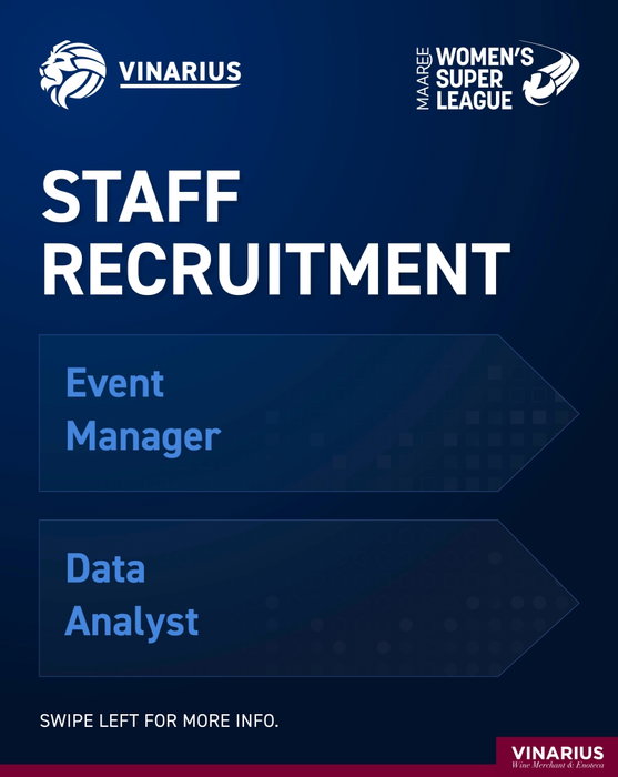 📢SUPER LEAGUE STAFF RECRUITMENT 📢