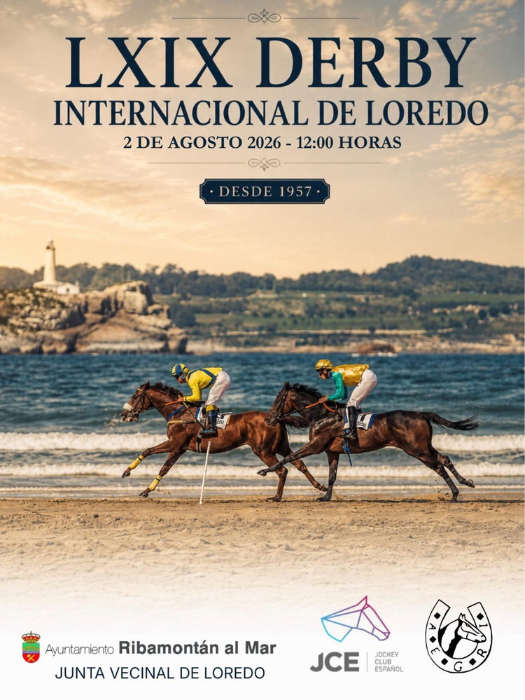 El turf vuelve a la playa de Loredo.