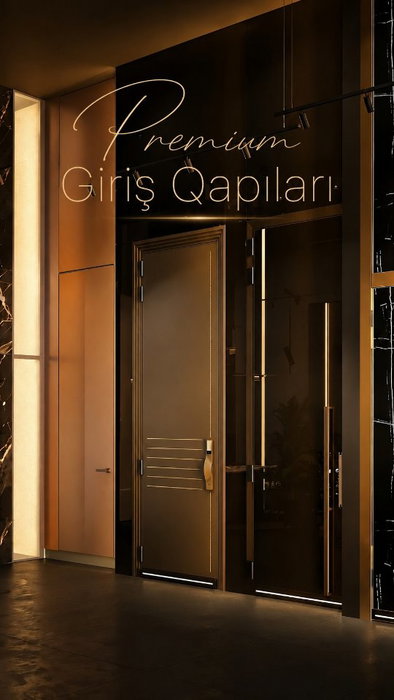 ✨ Giriş qapısı sadəcə qapı deyil. O, evinizin mühəndislik səviyyəsidir ✨