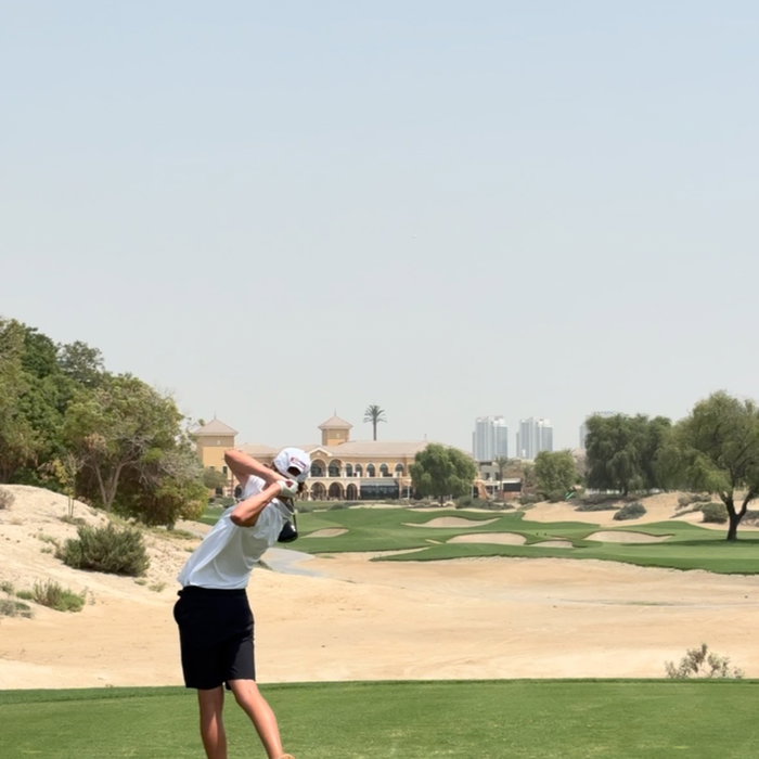 Dubai is hot but the golf is hotter 🔥