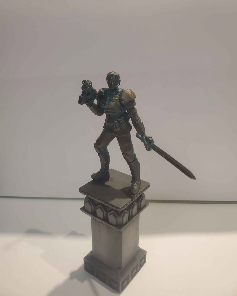 Congratulations to Eric Lofgren for placing Third in our March Painting Competition!

Theme was Statue