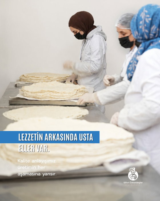 Usta ellerin özeni, kaliteli üretim anlayışımız ve yılların deneyimiyle hazırlan