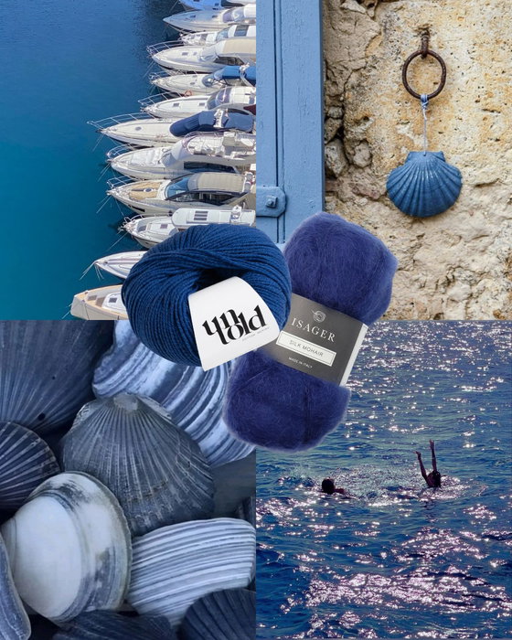 Shades of blue we’re obsessed with - and where to find the yarn 🫐🦋🪁🐬
If you’re like us and want to have knitwear in all your favorite colors, we got you 💫
And the best part: you can use exactly the yarn you want and create your own personalized knit pattern!
Check out the design tool - link in our bio! - to design your own knitwear in only minutes 🩵
Slide 1:
Un-told Cotton Merino in the color Midnight Blue
Isager Silk Mohair in color 54 🌊🌃
#knitting #yarn #yarnofinstagram #knitwear #knittersgonnaknit
@majogarn Fine Merino in Pastel Blue 513 and
@knittingforolive Merino in the color Lavender Blue 🐋 💧
Majo Pearl Mohair in the color 800 Aqua 🐳
Bella @bypermin in 53 Mint ✨
Knitting for Olive Soft Silk Mohair in the color Blue Jeans, and @un_told.no Supreme Wool also in the color Blue Jeans 👖🩵