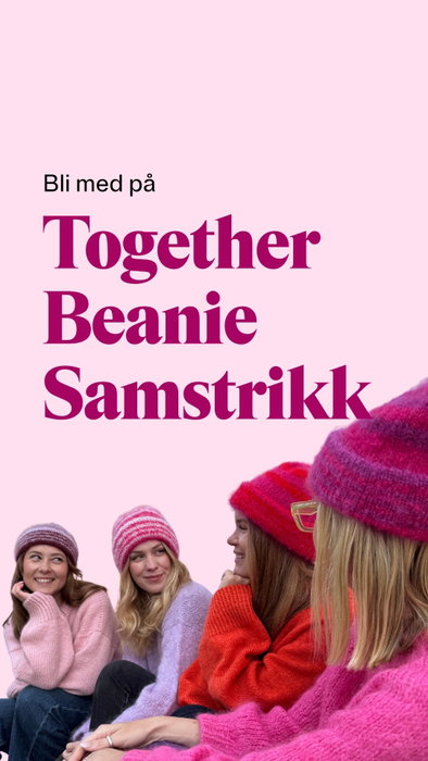 Bli med på Knit Along!🩷🎀
📅 1.oktober
⏰ 17:00 - 20:00
📍Jordbærpikene City Lade
🧶 Fuzzy Mohair fra @un_told.no
Garn selges på stedet, men ta med strikkepinner selv!
Les mer om arrangementet på Facebook 💫
Alle inntektene for oppskriften doneres til Rosa Sløyfe og Kreftforeningen, vi beholder ingenting selv 💝
Er du ikke i Trondheim? Bli med på samstrikken digitalt 🧑💻
Du finner oppskriften på Together Beanie på Dreamknit.com
Sees på torsdag!
#togetherbeanie #knitalong #hvaskjeritrondheim #strikking #strikkeoppskrift