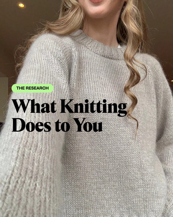 Did you know about these benefits of knitting? 🧶
81.5% of knitters felt happier after knitting (Riley, Corkhill & Morris, British Journal of Occupational Therapy, 2013).
The repetitive motion works like meditation. It measurably slows your heart rate and lowers blood pressure (Harvard Medical School, 2018).
Crafting in midlife is linked to a lower risk of mild cognitive impairment later on (Geda et al., Mayo Clinic, 2011).
86% felt a sense of belonging when knitting with others, and 90% made friends through it (Riley, Corkhill & Morris, 2013).
Your healthiest habit? Keep knitting 💫
Follow us for more reasons to pick up your needles 💕
#knittingbenefits #whyweknit #mindfulknitting #knitting #knittersgonnaknit