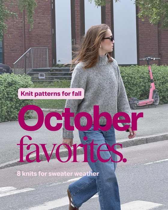 Knitwear patterns for fall