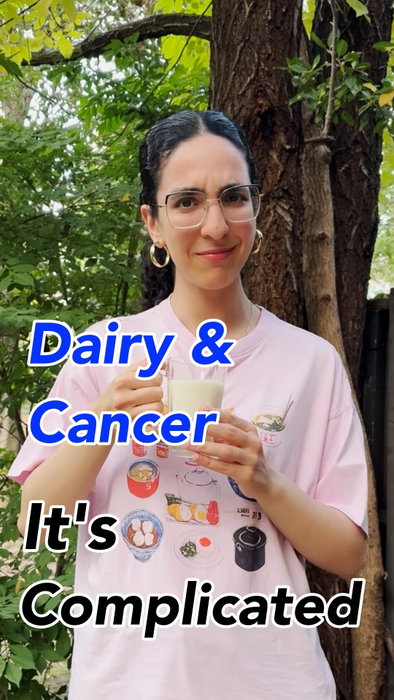 🥛 Dairy reduces your risk of cancer, right? It’s complicated...