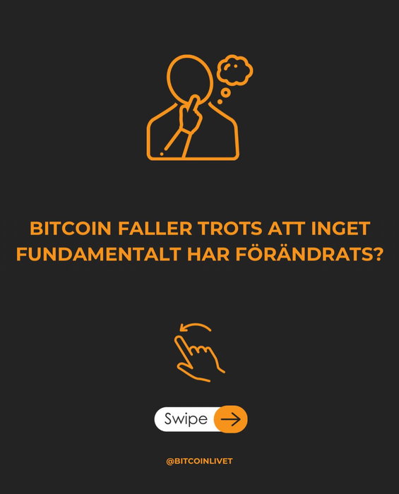 Bitcoin fortsätter falla och jag fortsätter njuta av mer bitcoin för pengarna💭🧡