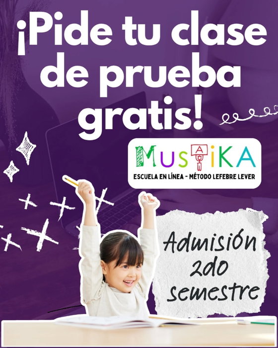 💻Educación en línea, preparación exámenes libres
✅️Clases en vivo y en directo. No grabadas.
🤓Prof