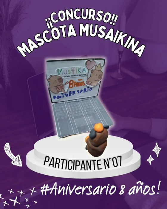 🎉 ¡CONCURSO ANIVERSARIO MUSAIKA! 💜
🐾 ¡Conoce a una de nuestras mascotas participantes!
Cada una d