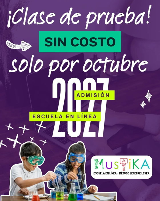 💜 ¿Estás buscando una nueva experiencia educativa para el 2027?

Durante octubre, en MusaiKa abrimo